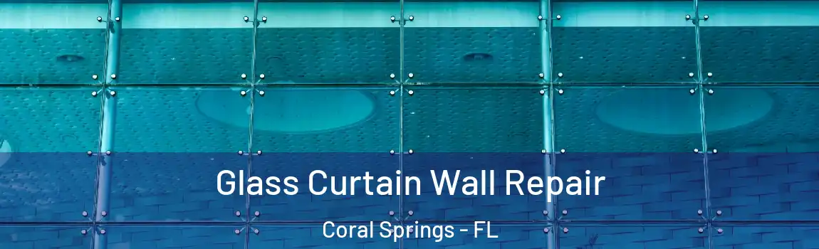 Glass Curtain Wall Repair Coral Springs - FL