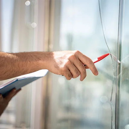 broken glass repair in Coral Springs, FL