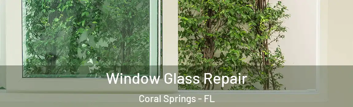 Window Glass Repair Coral Springs - FL